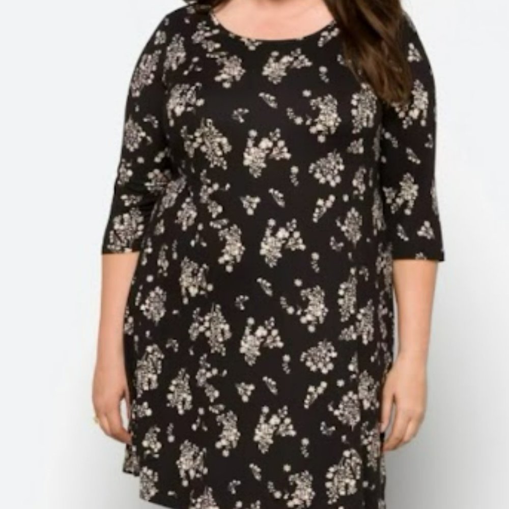 Nine Britton Skylee Brush Knit Dress 2X